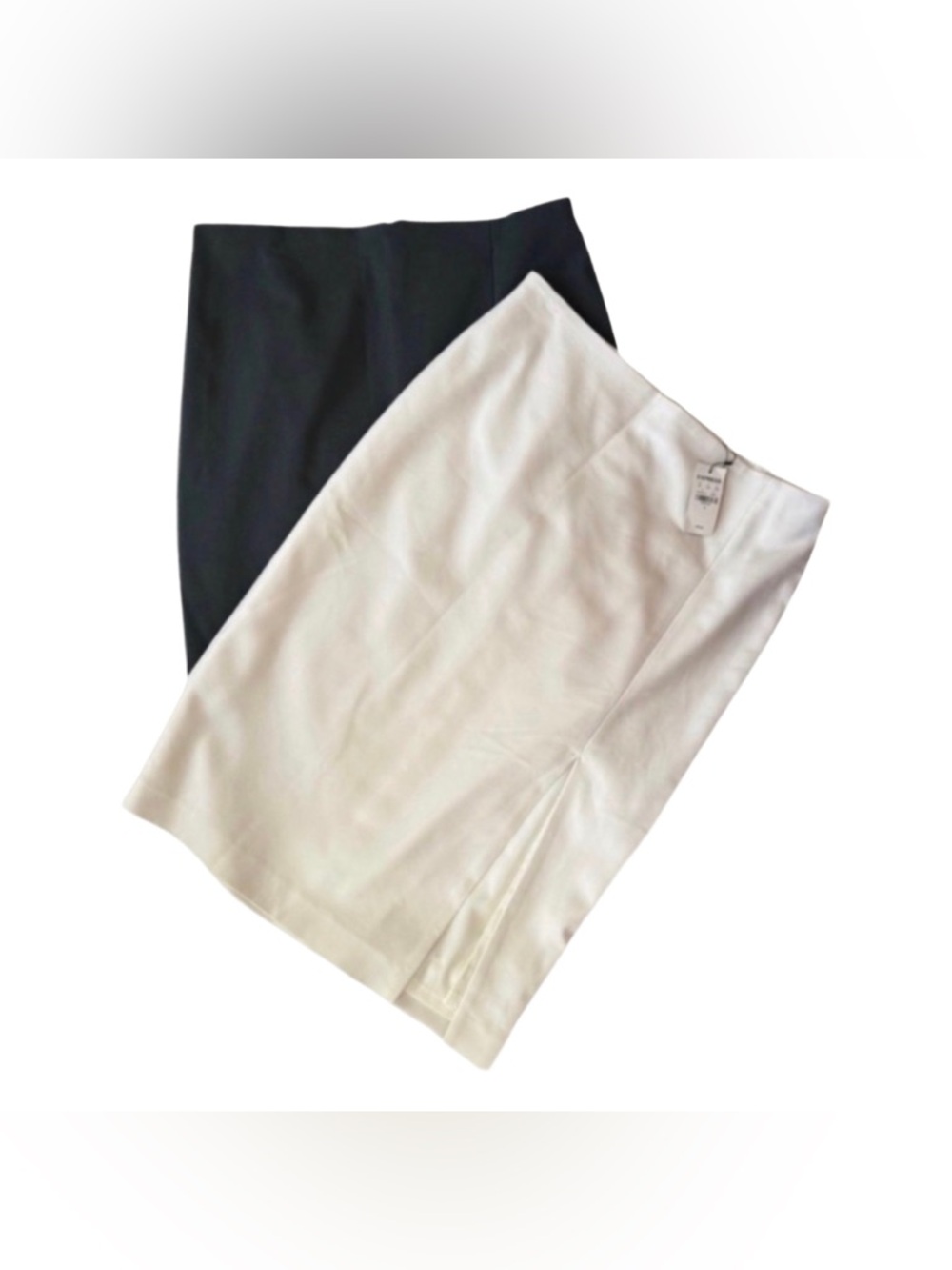 Bundle Express Green & White Pencil Skirt